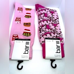 Unisex’s socks Bar lll Socks, Alfani Socks , and Nickelodeon Socks (Size 9-11)